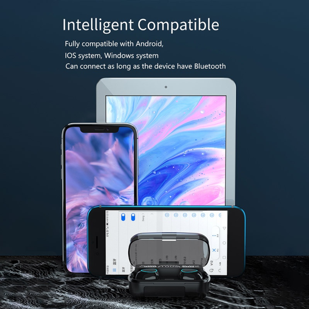 Audífonos Bluetooth Recargables Con Power Bank M10 Digital