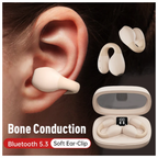 Audífonos Conducción Ósea Clic Inalámbricos Bluetooth P3 Silicona