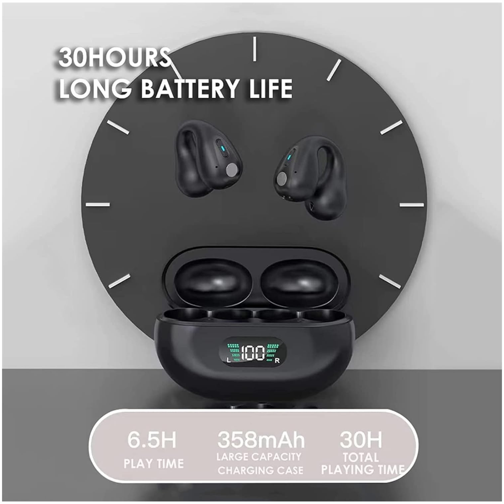 Audífonos Conducción Ósea De Clic Inalámbricos Bluetooth P3