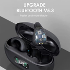 Audífonos Conducción Ósea Clic Inalámbricos Bluetooth P3 Silicona