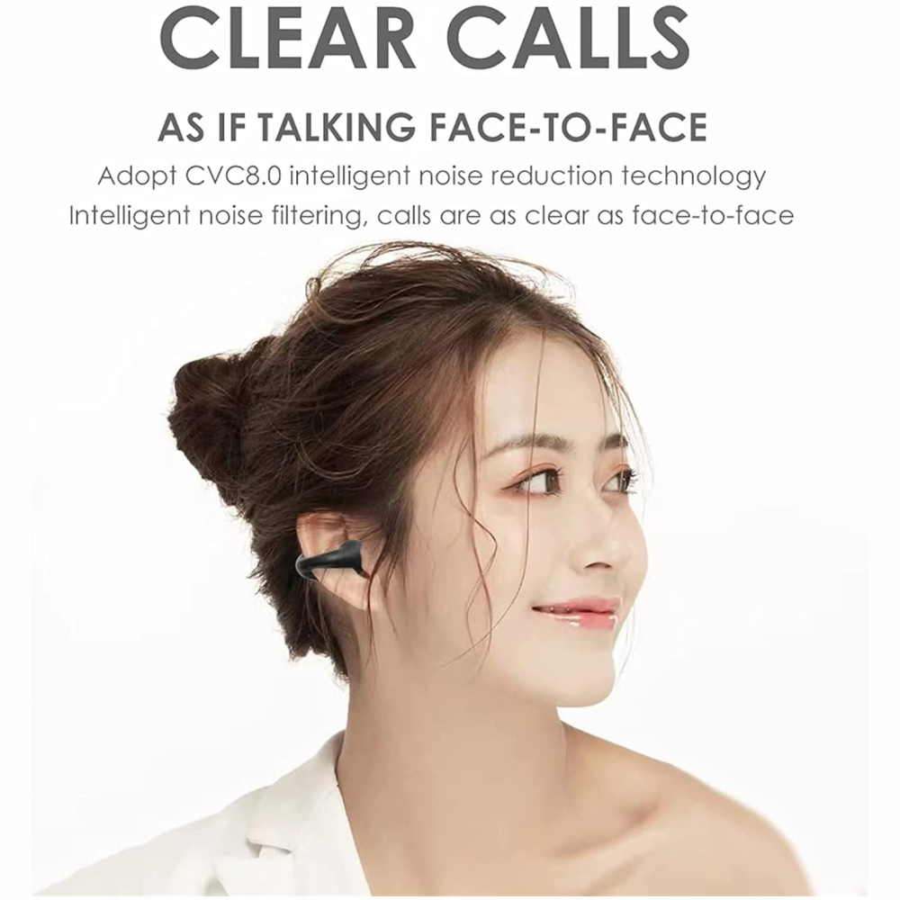 Audífonos Conducción Ósea De Clic Inalámbricos Bluetooth P3