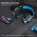 Audífonos Gamer Bluetooth Inalámbricos G2000 Pro Phoinikas