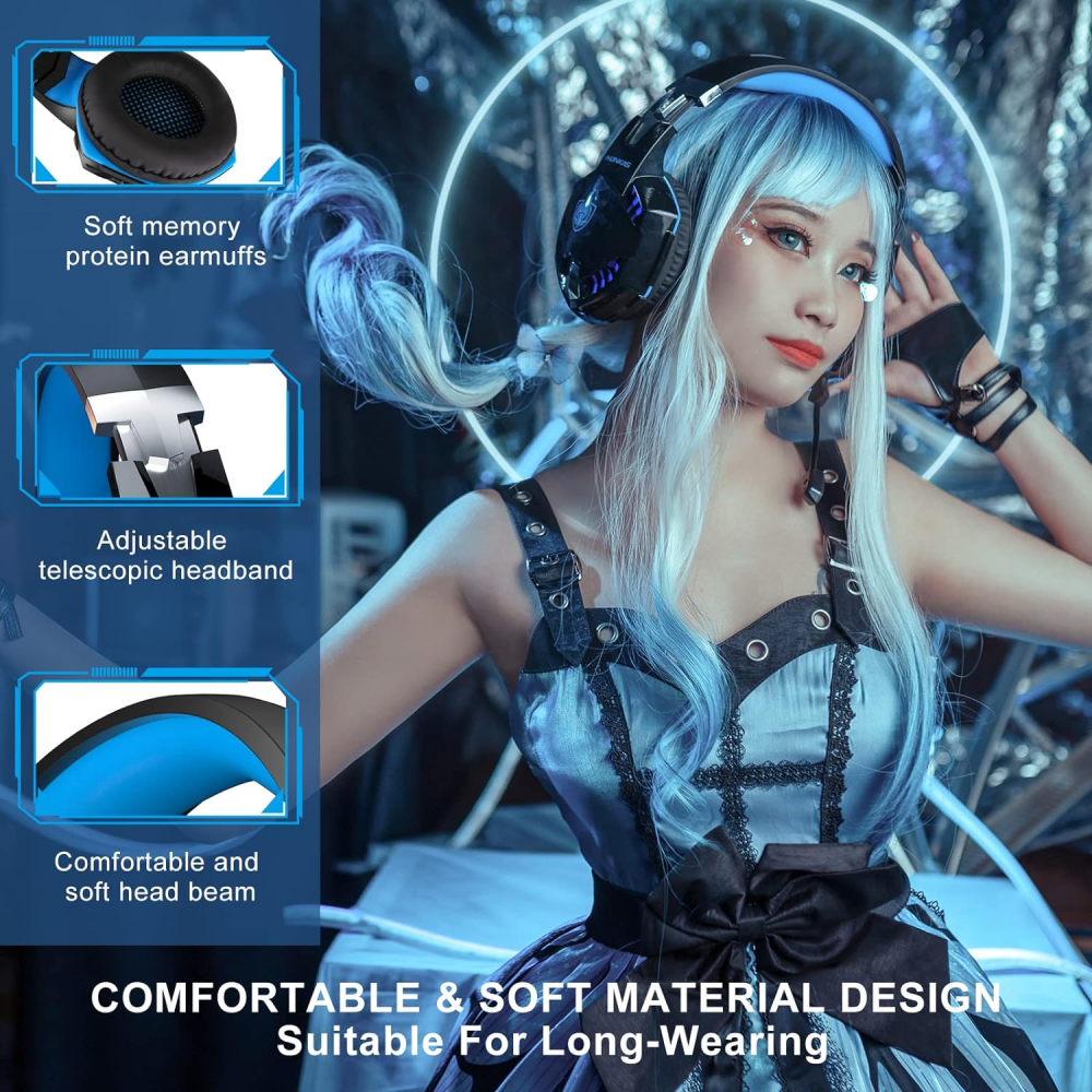 Audífonos Gamer Bluetooth Inalámbricos G2000 Pro Phoinikas