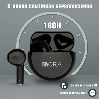 Combo Reloj Smartwatch + Audífonos Bluetooth Alta Calidad