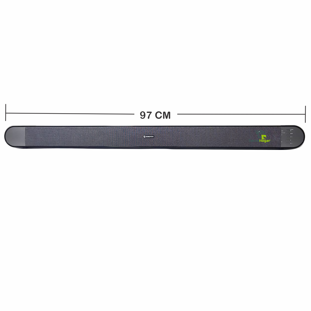 Barra De Sonido Sonivox Estéreo Soundbar Usb Aux Opt Av