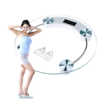 Thumbnail for Bascula De Peso Digital Transparente Vidrio Circular Screen
