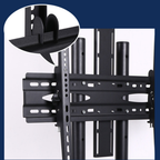 Soporte Para Tv Pedestal Móvil Con Ruedas Para Tv 32 A 70 A1500