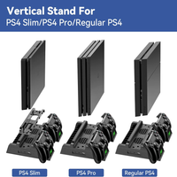 Thumbnail for Base Vertical Refrigerante Ps4 Fat Pro Slim Porta Juegos