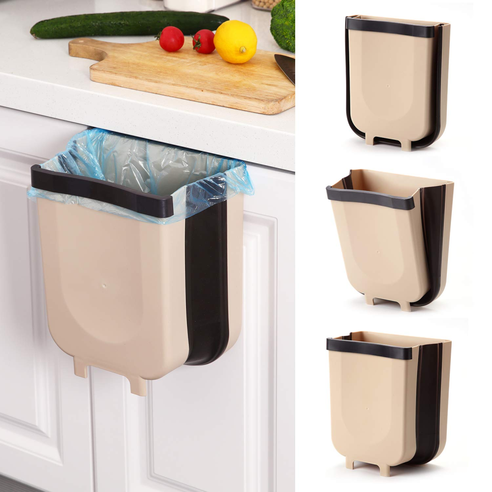 Caneca Basurero Plegable