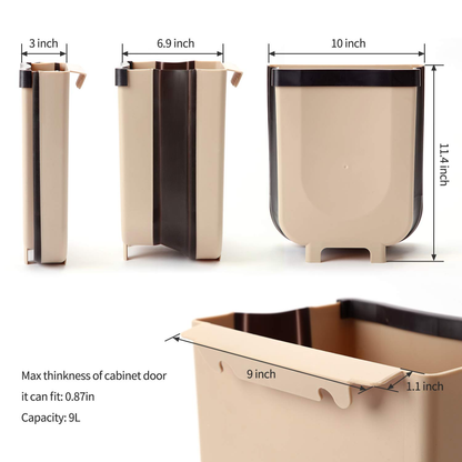 Caneca Basurero Plegable