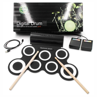 Thumbnail for Batería Electrónica Musical Drum 7kid Portátil Altavoz