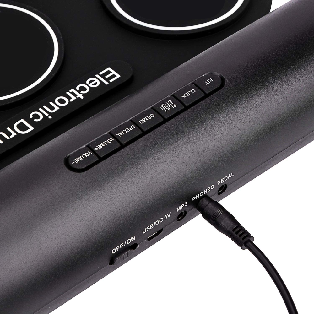 Batería Electrónica Musical Drum 7kid Portátil Altavoz