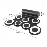 Thumbnail for Batería Electrónica Musical Drum 7kid Portátil Altavoz