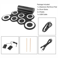 Thumbnail for Batería Electrónica Musical Drum 7kid Portátil Altavoz