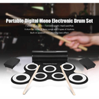 Batería Electrónica Musical Drum 7kid Portátil Altavoz