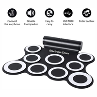 Thumbnail for Batería Electrónica Musical Drum 7kid Portátil Altavoz