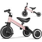Triciclo Bicicleta Niños Ajustable 3 Modos 1 Mlb108 Resistente
