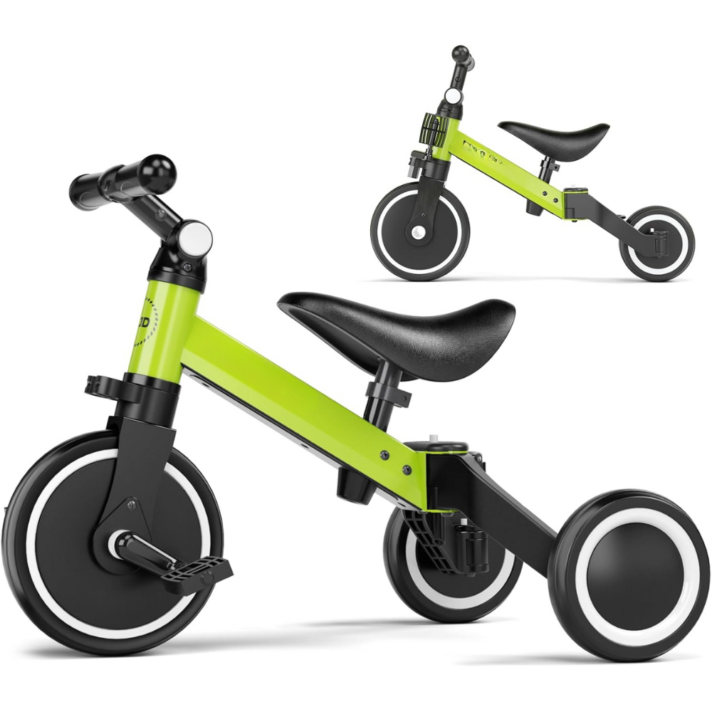 Triciclo Bicicleta Niños Ajustable 3 Modos 1 Mlb108 Resistente