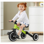 Triciclo Bicicleta Niños Ajustable 3 Modos 1 Mlb108 Resistente