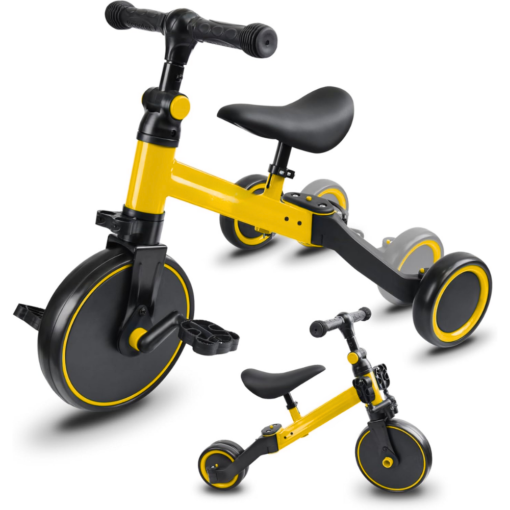Triciclo Bicicleta Niños Ajustable 3 Modos 1 Mlb108 Resistente