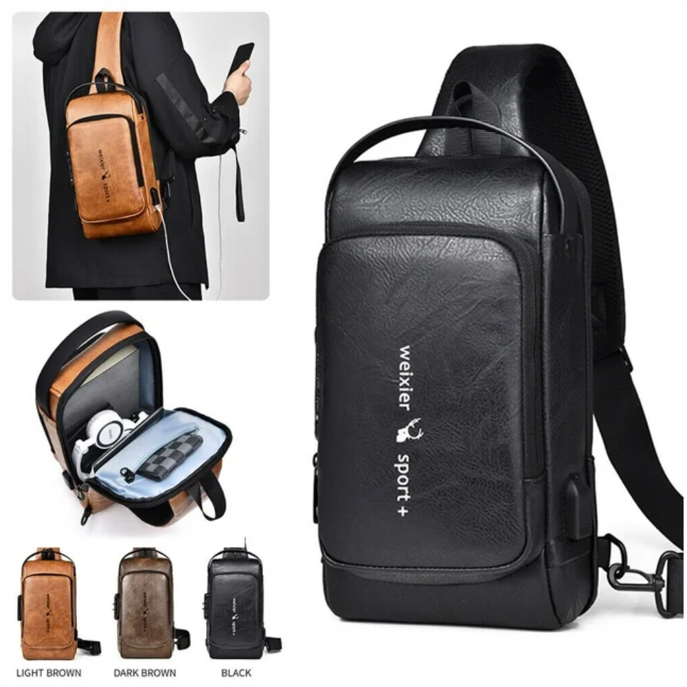 🎒🔒Bolso Maleta Antirrobo Con Clave De Seguridad Weixier Sport🧳⚡