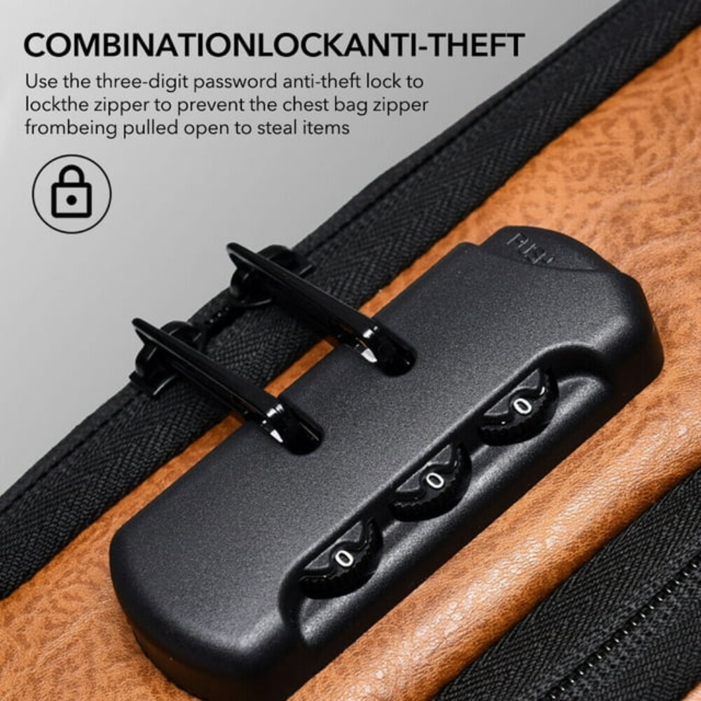 🎒🔒Bolso Maleta Antirrobo Con Clave De Seguridad Weixier Sport🧳⚡