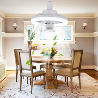 Thumbnail for 💡🌬️ Bombillo Led Con Ventilador Giratorio 60w + Control Remoto 🚀