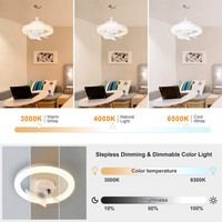 Thumbnail for 💡🌬️ Bombillo Led Con Ventilador Giratorio 60w + Control Remoto 🚀