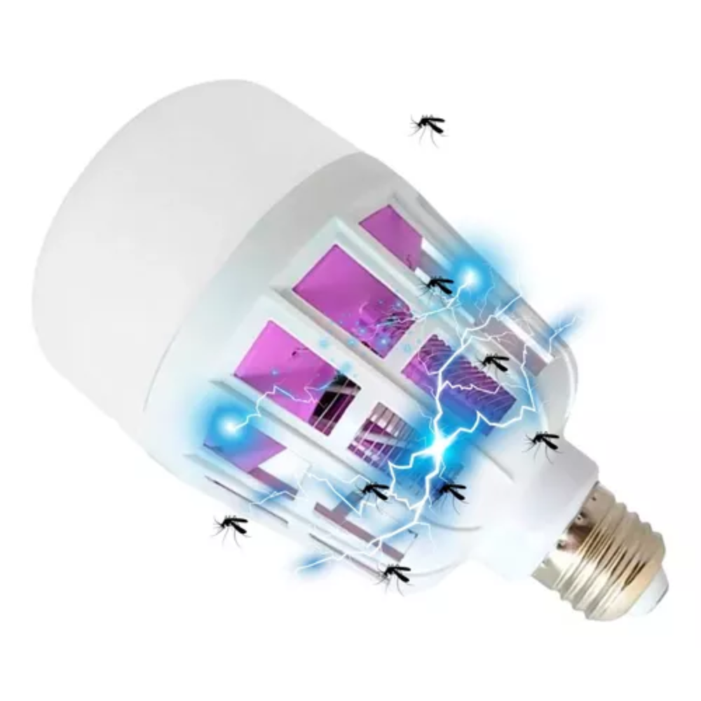 🦟💡Bombillo Mata Zancudos Luz Led Protección Contra Insectos🔥🌙