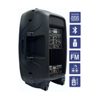 Cabina De Sonido 15 Pulgadas Profesional Activa Sonivox 120w