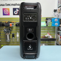 Thumbnail for Cabina De Sonido Recargable 12 Doble Microfono Rgb 9000pmpo