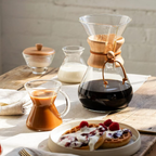 Cafetera Chemex Método Filtrado 800 Ml Vidrio Borosilicato