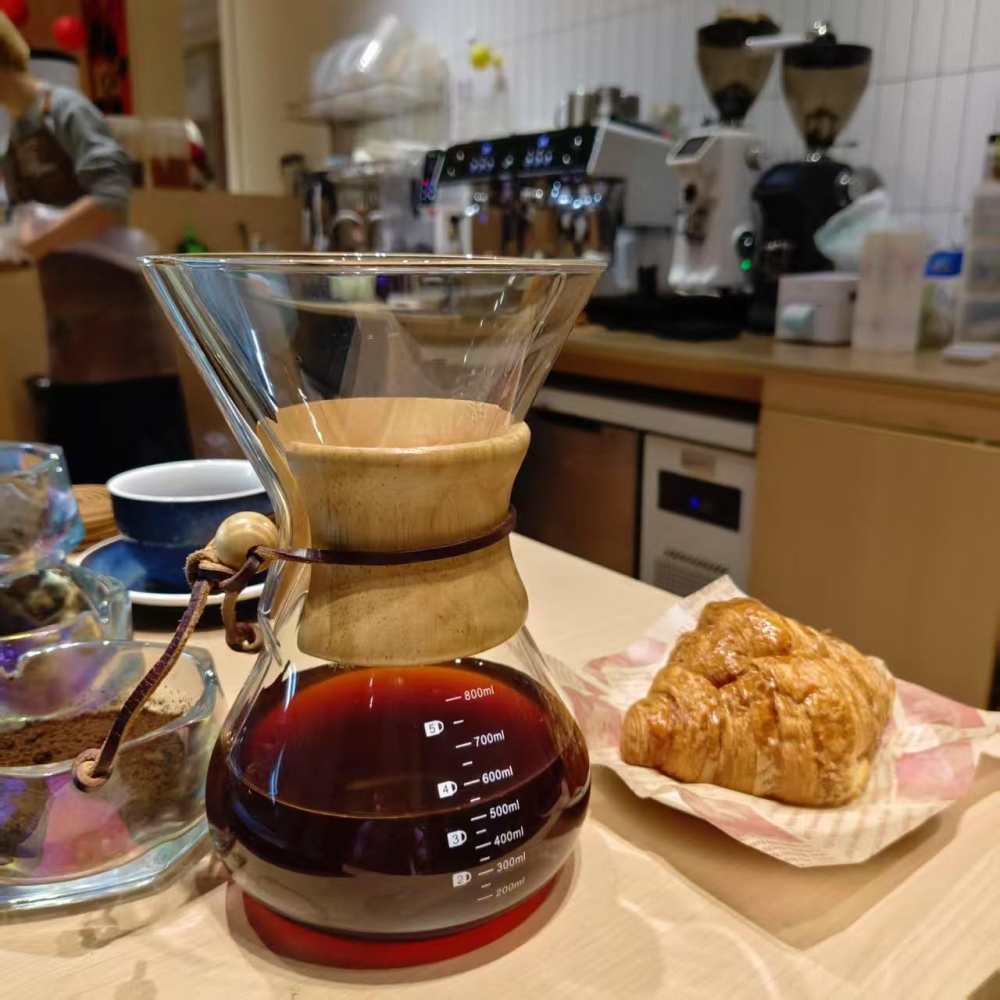 Cafetera Chemex Método Filtrado 800 Ml Vidrio Borosilicato