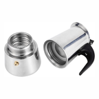 Cafetera Italiana Espresso Maker Acero Quirurgico 9 Tazas