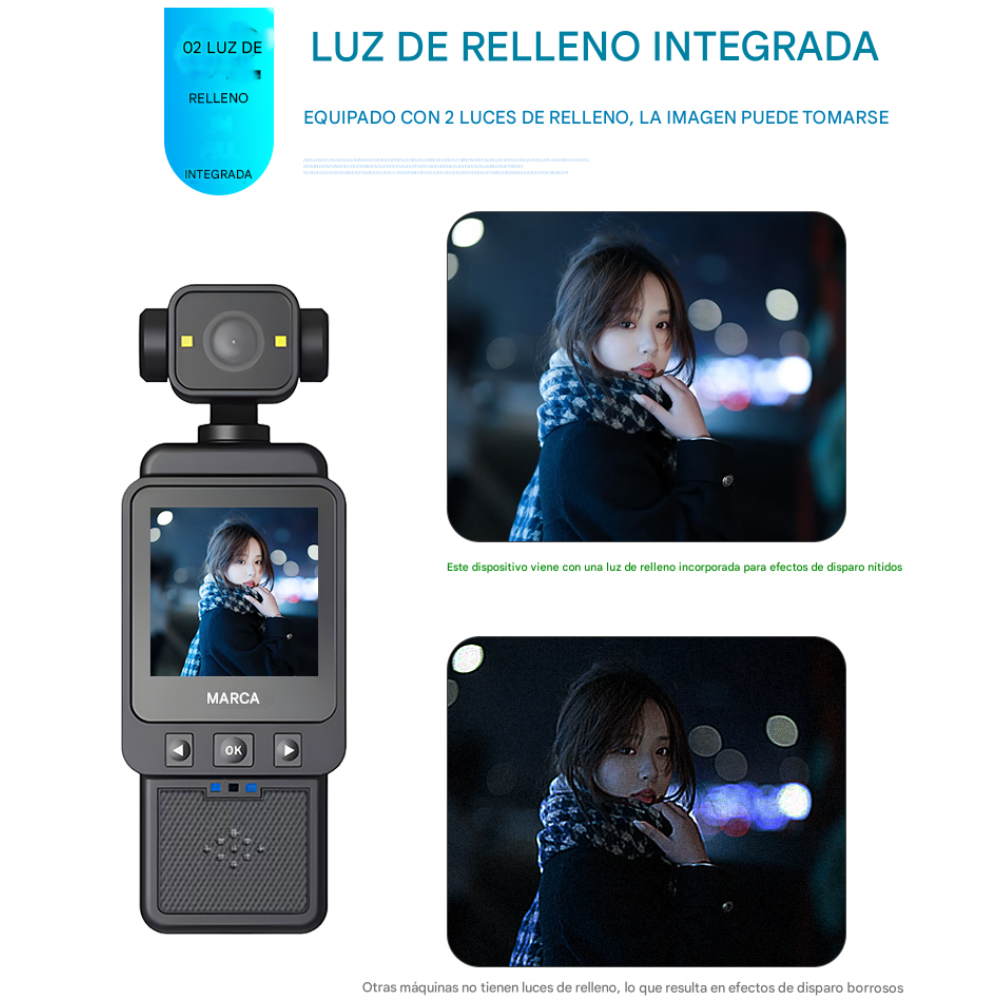 Grabadora Cámara Deportiva Body Cam Viajes Dv01 1080 Wifi