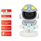 Cámara De Seguridad Wifi 5g Astronauta 360° Visión Nocturna