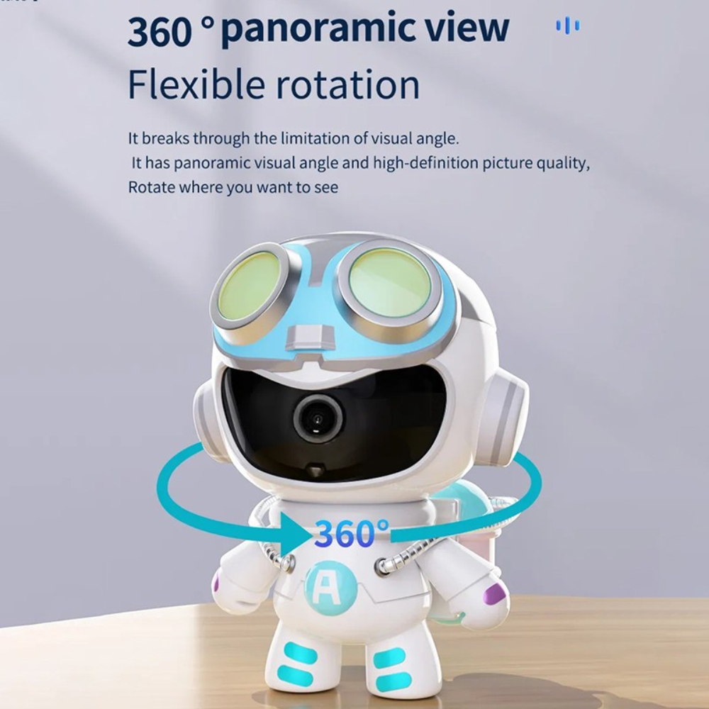 Cámara De Seguridad Wifi 5g Astronauta 360° Visión Nocturna