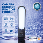 Cámara De Seguridad Wifi Con Reflector Interior Exterior 2mp