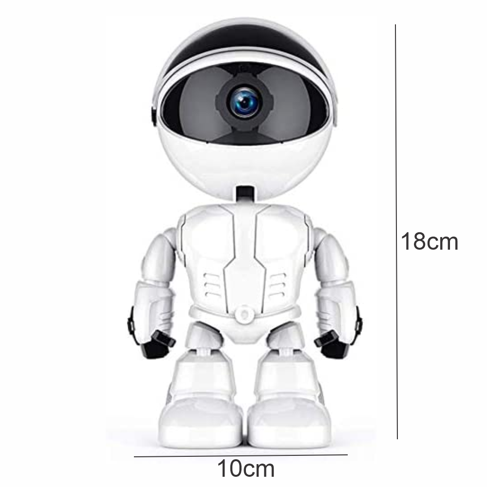 Cámara De Seguridad Wifi Robot Monitor De Bebe 360° Yosee
