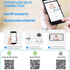 Cámara De Seguridad Wifi Robot Monitor De Bebe 360° Yosee