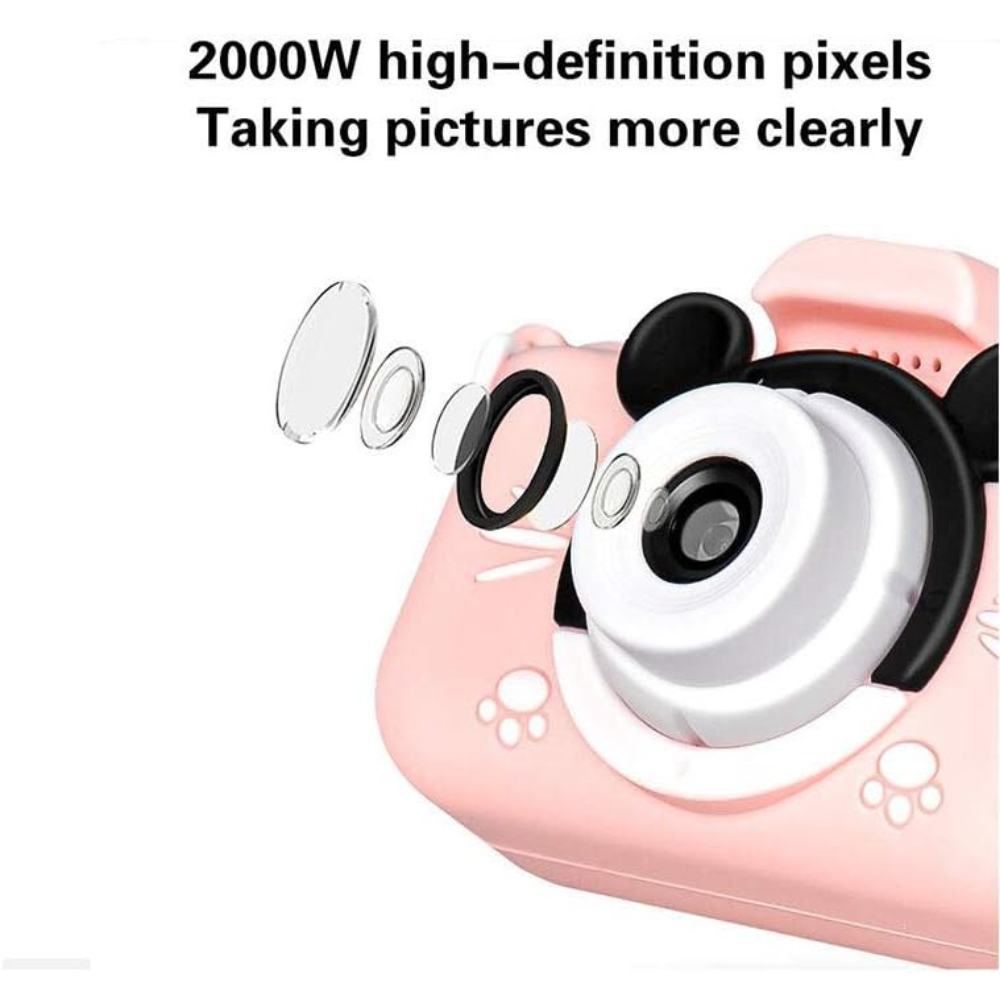 Camara Digital Recargable Para Niños Fotos Y Video Ips 2.0