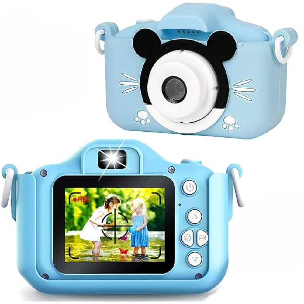 Camara Digital Recargable Para Niños Fotos Y Video Ips 2.0