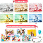 Camara Digital Recargable Para Niños Fotos Y Video Ips 2.0