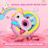 Thumbnail for Camara Digital Lente Abatible Selfie Para Niños Sd32 Tripode