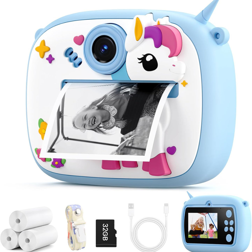 Camara Instantánea Niños Impresion Termica Videos Fotos M300