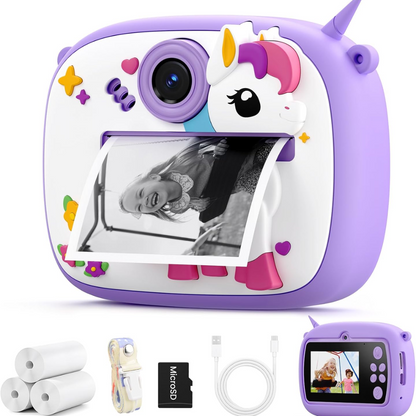 Camara Instantánea Niños Impresion Termica Videos Fotos M300