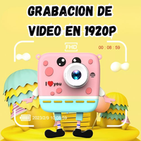 Thumbnail for Camara Videos Fotos Digital Para Niños Diseño Bob Esponja