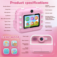 Thumbnail for Camara Instantanea Para Niños Videos M8 Hd Incluye Colores