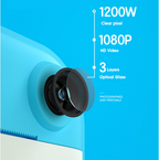 Cámara Instantánea Para Niños Doble Lente Hd 1 Rollos + Sd