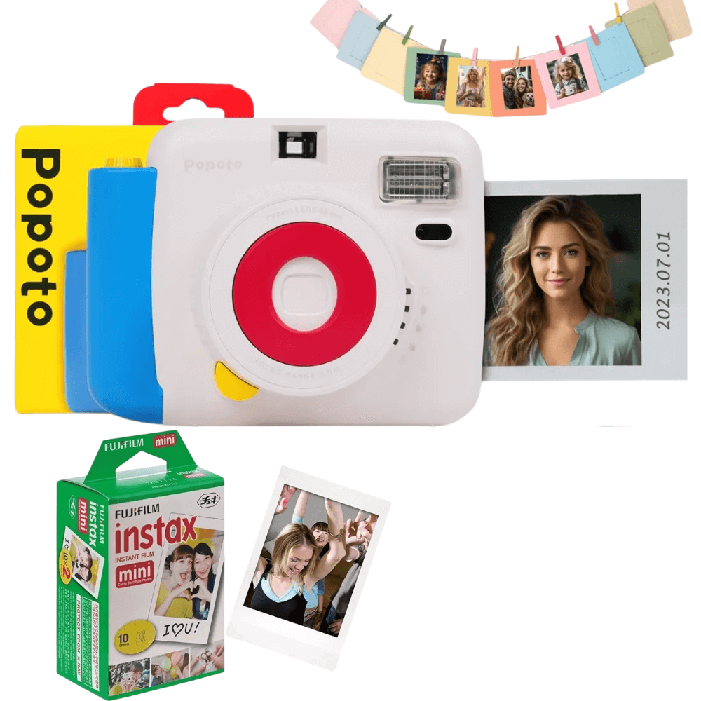 Camara Instantanea Popoto A Color Incluye Incluye Films 10